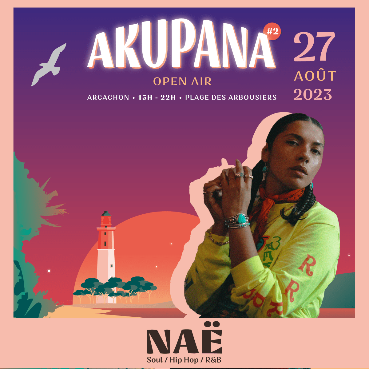 Naë rejoint la programmation du festival AKUPANA&nbsp;#2